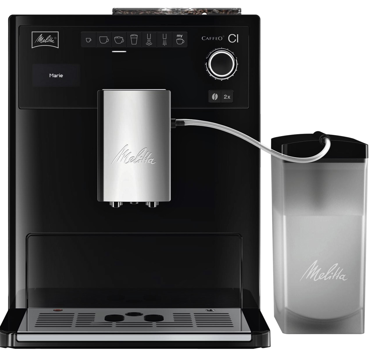 MELITTA E 970-103 Caffeo CI Kaffeevollautomat Schwarz