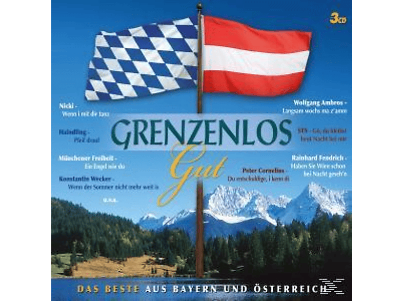 Thumbnail - VARIOUS - Grenzenlos Gut-Das Beste Aus Bayern Und Österreich (CD)