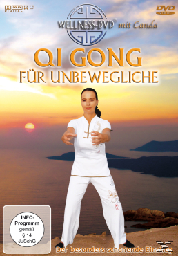 DVD-Cover mit einer Frau, die eine Yoga-Pose macht.