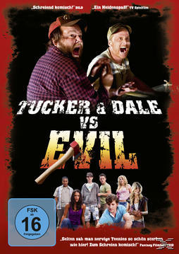 DVD-Cover mit zwei Männern und einer Gruppe von Leuten, mit Text auf rotem Hintergrund.