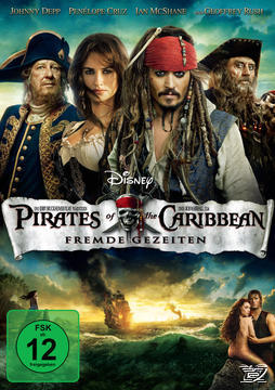Filmposter. Johnny Depp und andere. Text: Fluch der Karibik.