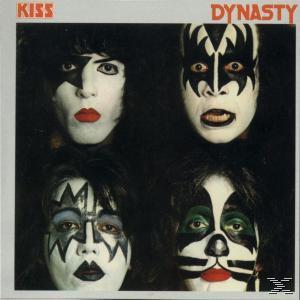 Albumborító négy arccal. Cím: KISS - Dynasty.