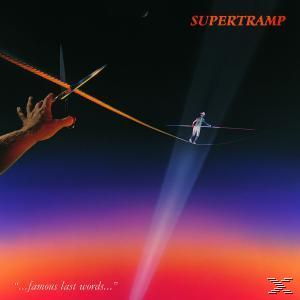 Albumcover mit einem Seiltänzer, einer Hand und einem hellen, farbenfrohen Himmel.