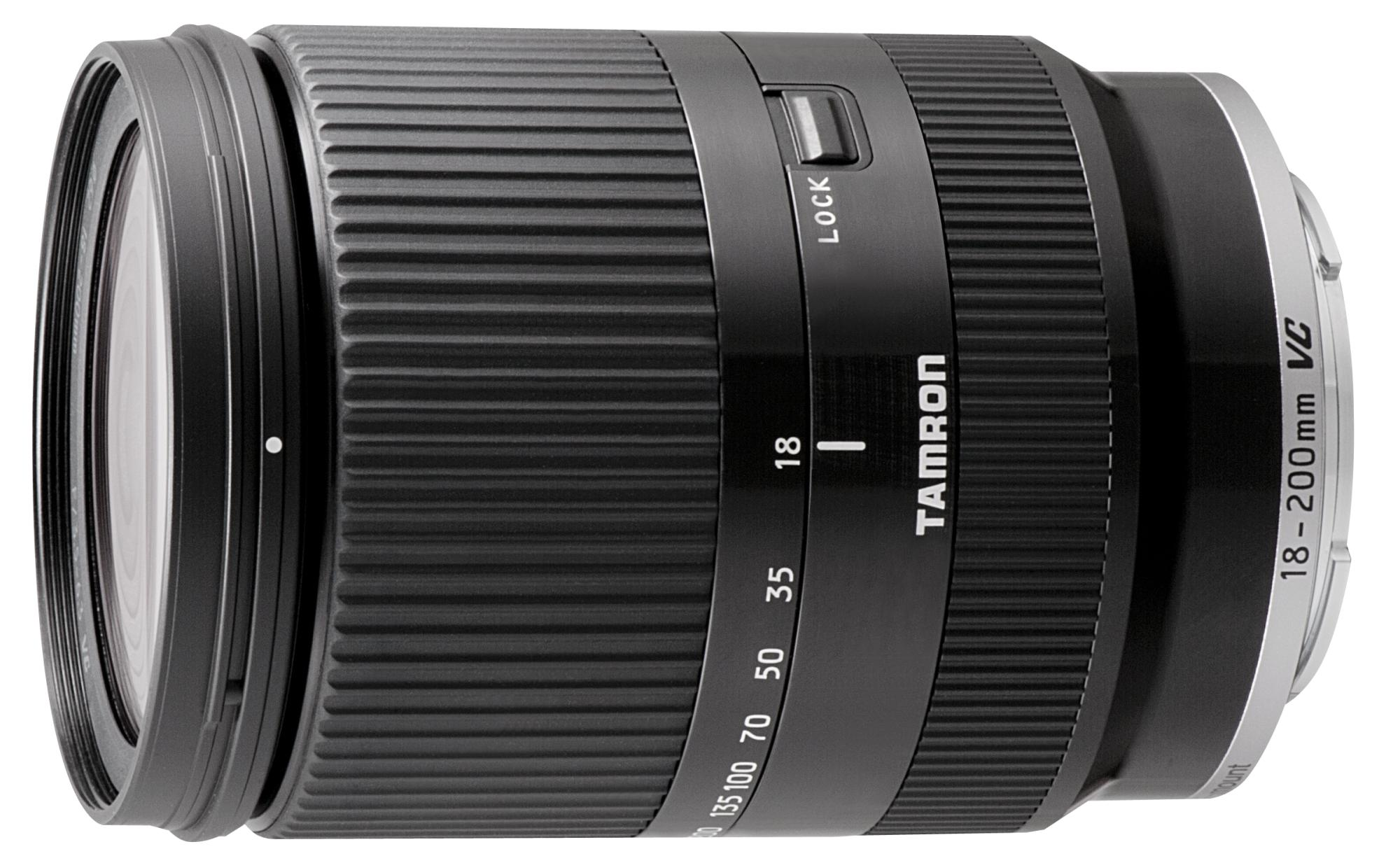 TAMRON AF 18 mm - 200 mm f/3.5-6.3 VC (Objektiv für Sony E-Mount, Schwarz)