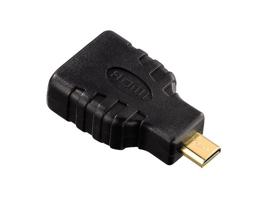 HAMA cavo HDMI™ad alta velocità, presa - presa, Ethernet, 1.5 m + 2 adattatori HDMI™ -  (Nero)
