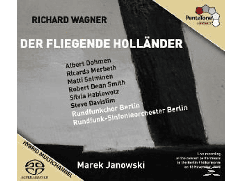 Thumbnail - VARIOUS, M./Dohmen/Merbeth/Rundfunk-Sinfonieorch. Janowski - Der Fliegende Holländer (SACD Hybrid)