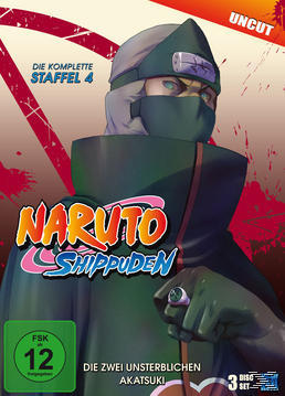 Staffel zwei Akatsuki Shippuden - unsterblichen Die (Folge 4 Naruto 292-308) - DVD