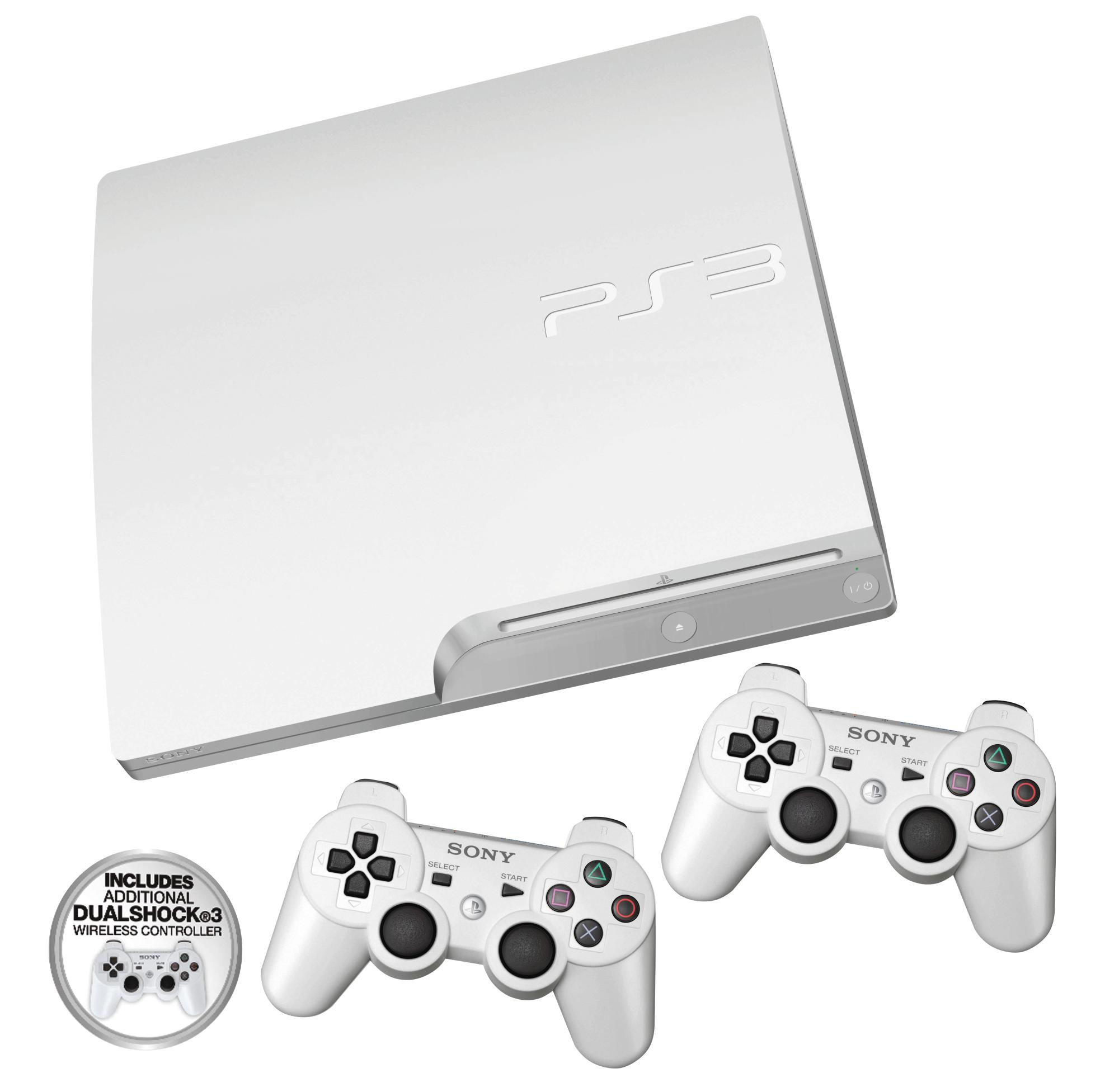 PS3 320GB Blanco + Dualshock 3 Blanco