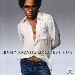 Férfi napszemüveggel és nyitott inggel az albumborítón. A szöveg a következő: "Lenny Kravitz Greatest Hits".