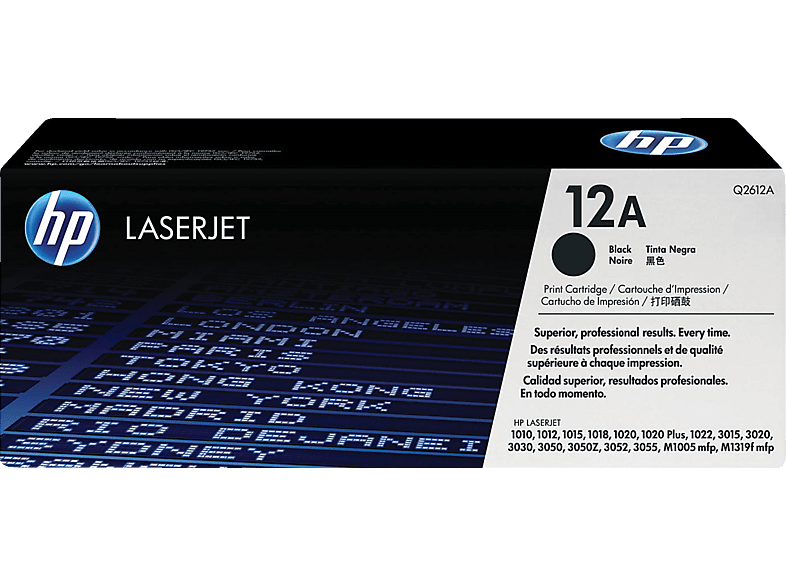 Hp 12a Toner Schwarz Q2612a Mediamarkt