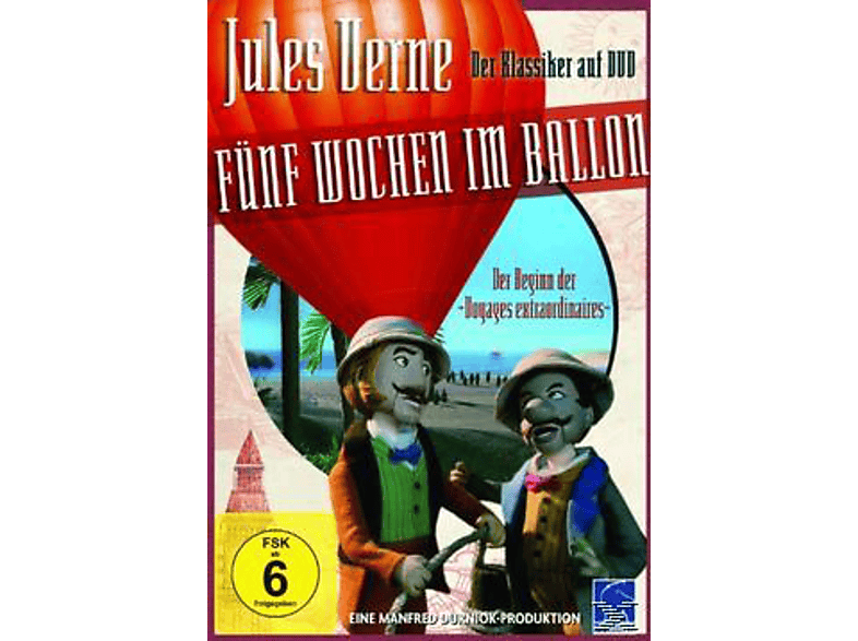 Fünf Wochen im Ballon DVD