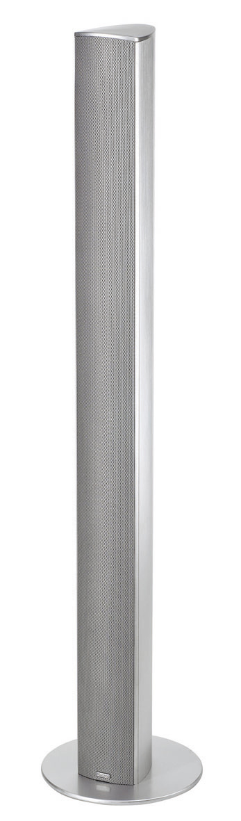 MAGNAT Needle Alu Super Tower 1 Paar Standlautsprecher (Passiv, Silber