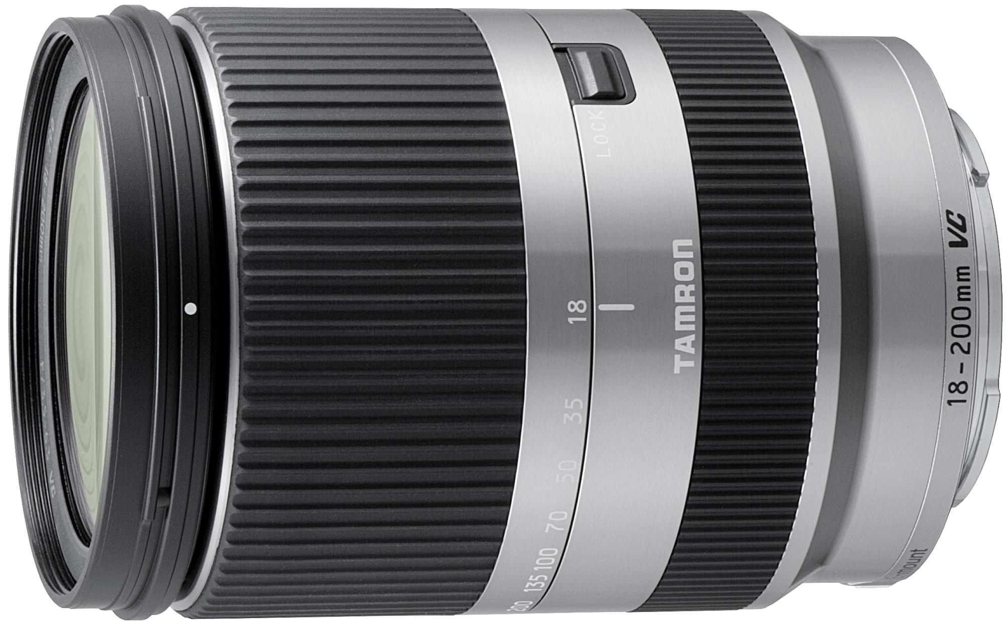 TAMRON AF 18 mm - mm Sony für VC f/3.5-6.3 Silber) 200 E-Mount, (Objektiv