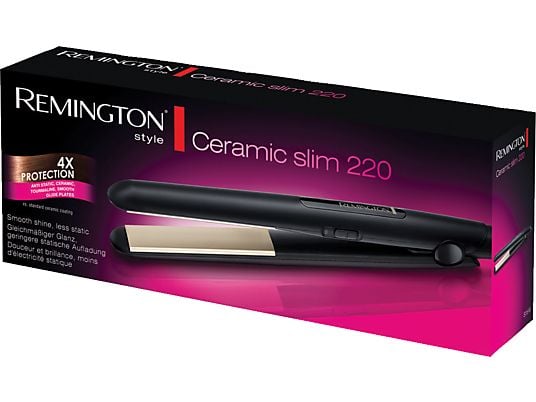 REMINGTON S1510 Ceramic Slim - Fer à lisser (Noir)