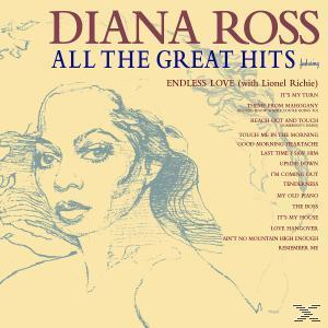 CD-Cover von Diana Ross. Ein Porträt einer Frau mit dem Albumtitel.