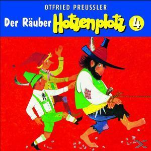 Buchcover-Illustration: drei Kinder rennen und jagen einen Mann mit Hut.