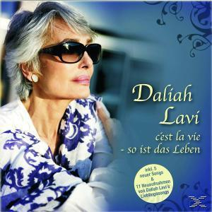 CD-Cover. Frau mit Sonnenbrille. Text: Daliah Lavi, c'est la vie.