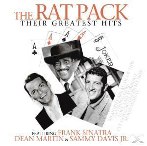 Albumcover mit drei Männern und Spielkarten. 'The Rat Pack' Text sichtbar.