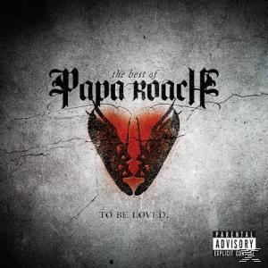 Album borító a "the best of Papa Roach" felirattal és egy piros középpontú szívvel.