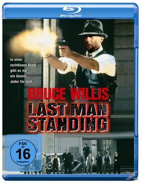 DVD-Cover für 'Last Man Standing'. Bruce Willis hält eine Waffe. Menschen im Hintergrund.