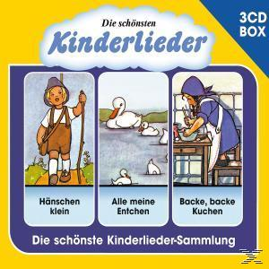 Albumcover mit drei Cartoon-Panels. Ein Junge mit einem Stock, Enten und eine kochende Frau sind abgebildet.