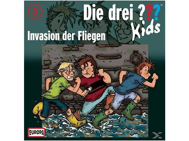 Die Drei ??? Kids 03: Invasion der Fliegen - (CD)