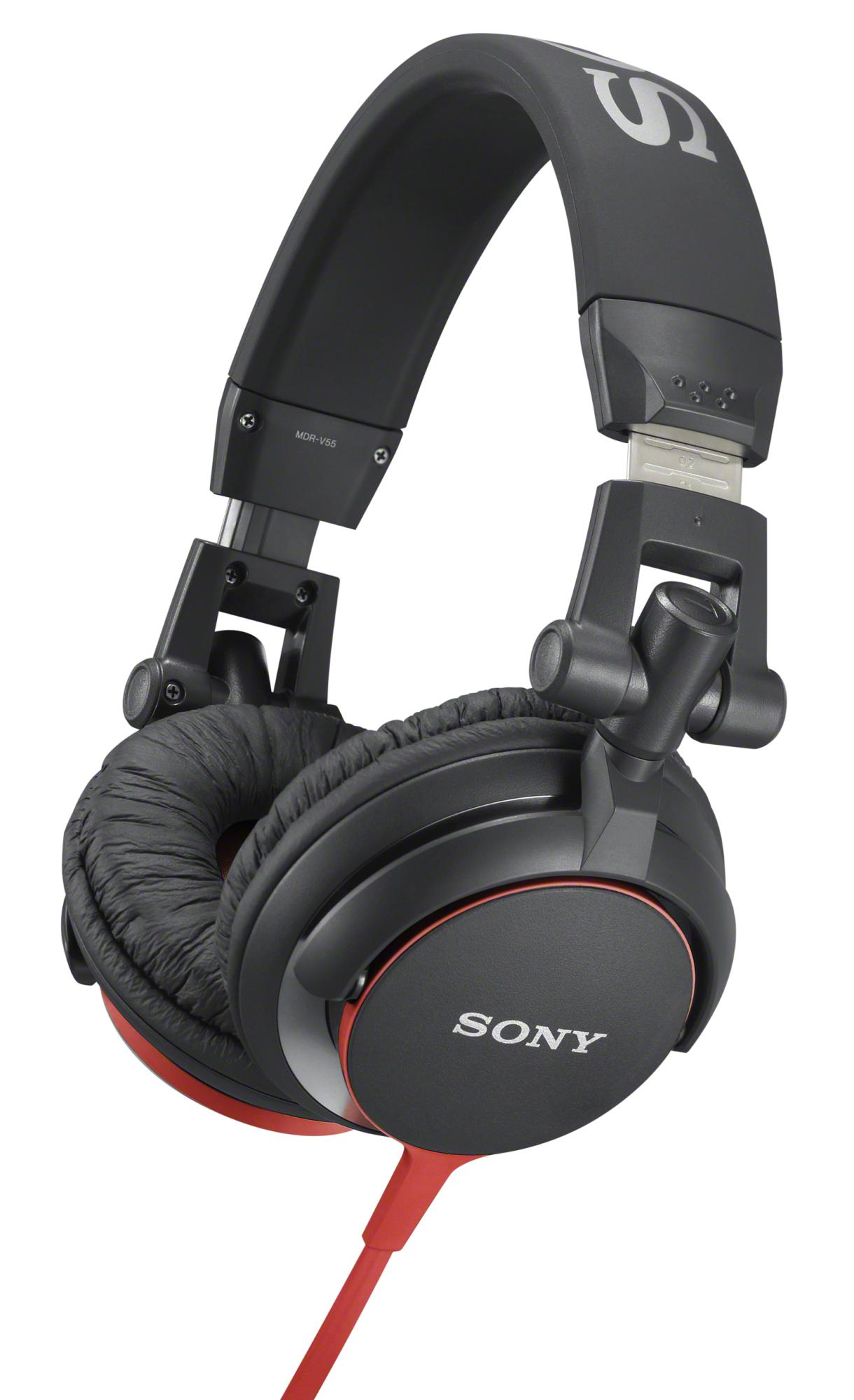 Auriculares - Sony MDRV55R DJ Rojo, 105 dB