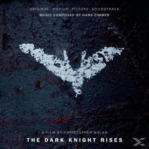 Batman-Symbol auf dunklem, strukturiertem Hintergrund. Text unten.