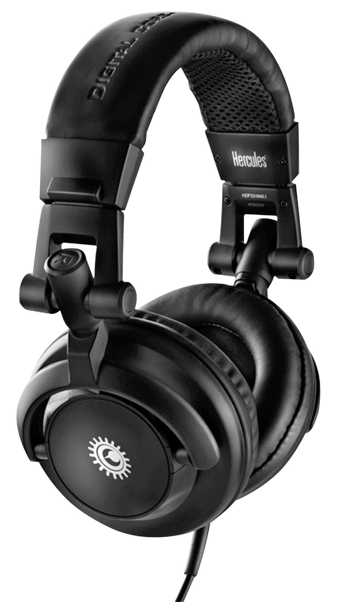 Auriculares DJ - Hércules HDP DJ M 40.1, negros, carcasa giratoria