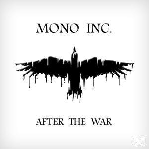 Mono Inc. Albumcover: ein schwarzer Rabe mit ausgebreiteten Flügeln vor weißem Hintergrund, mit Text darunter.