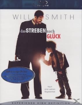 Will Smith und Sohn auf einem Filmcover. Titel auf Deutsch. Blu-ray Disc Logo unten. Weißer Hintergrund.