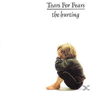 Albumcover mit einem Kind, das sein Gesicht bedeckt. Text: 'the hurting'.
