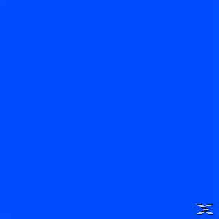 Ein einfarbiger blauer Hintergrund.