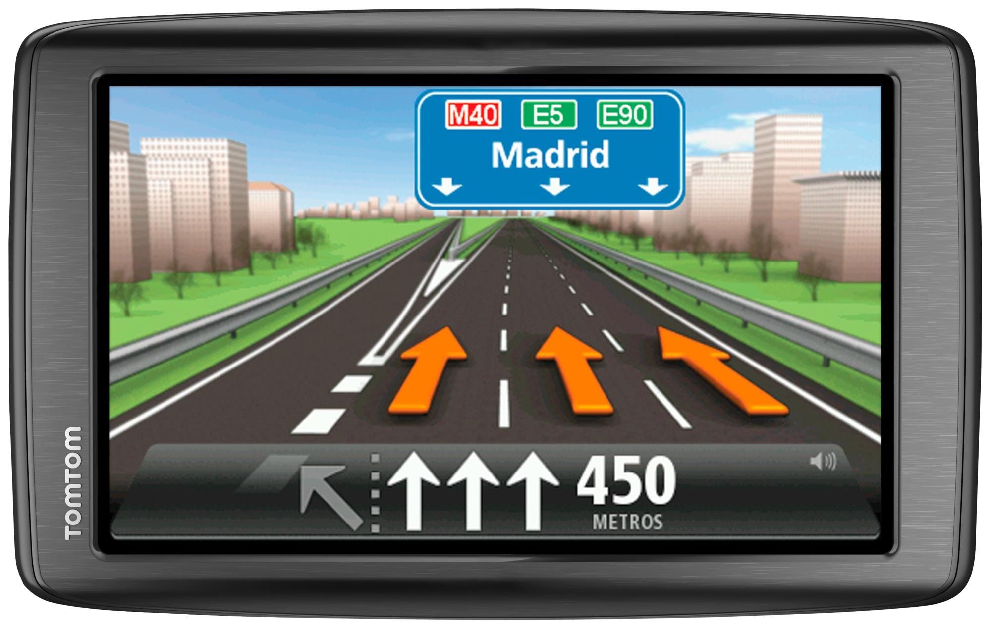 GPS - TomTom Start 60 Europa, pantalla táctil de 6", indicación por voz