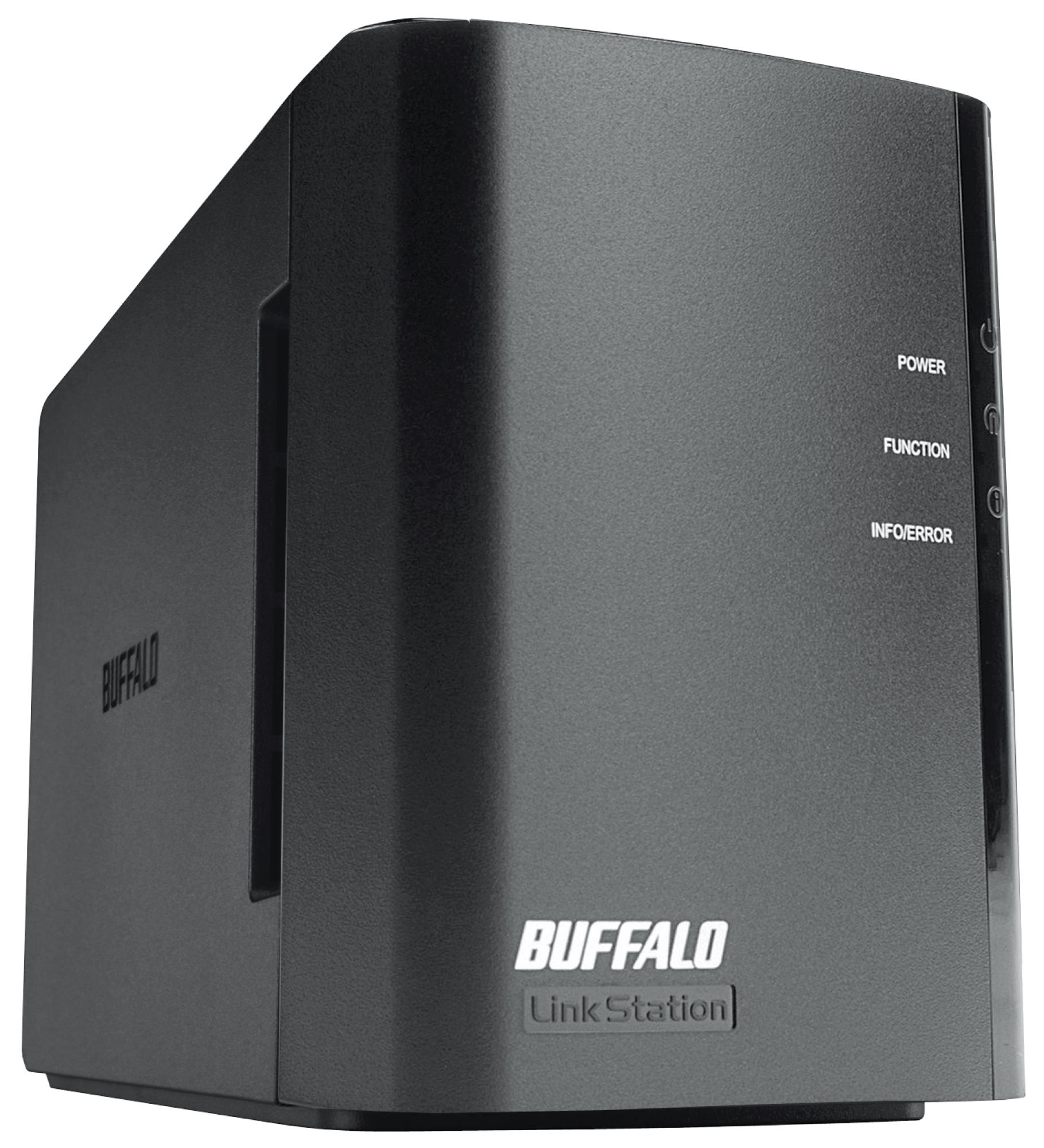 Disco duro de 4Tb - Buffalo LinkStation Duo NAS, puerto RJ-45 y USB 2.0