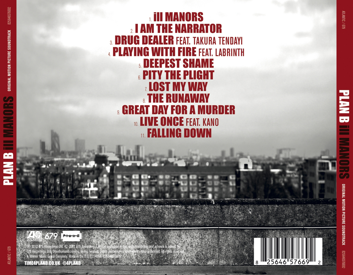 Plan B - Ill Manors  - (CD)