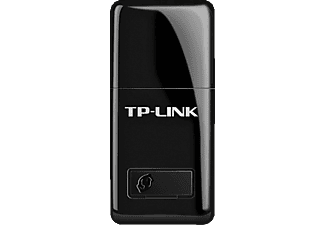 Adaptador Wi-Fi USB - TP-Link TL-WN823N, Velocidad transferencia 300 Mbps, USB 2.0, Banda Única, 2.4 GHz, Negro