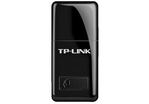 Adaptador Wi-Fi USB  TP-Link TL-WN823N, Velocidad transferencia 300 Mbps,  USB 2.0, Banda Única, 2.4 GHz, Negro