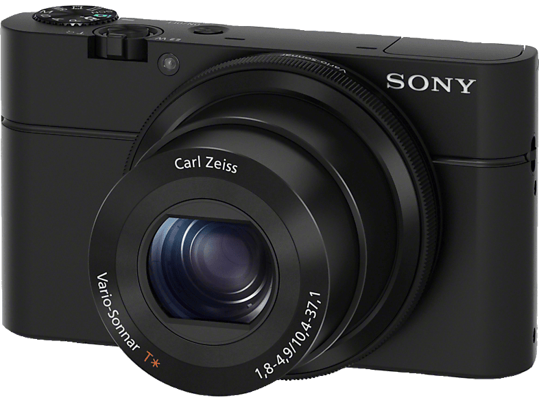 SONY Cyber-shot DSC-RX100 I Zeiss Digitalkamera Schwarz, , 3.6x opt. Zoom, Xtra Fine/TFT-LCD