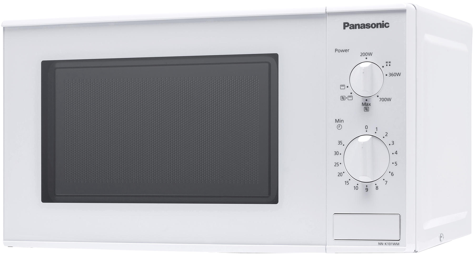 PANASONIC NN-K101W, Mikrowelle Grillfunktion) Watt, (800