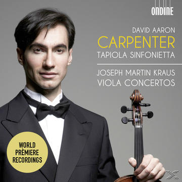 David Aaron Carpenter, Tapiola Sinfonietta - Bratschenkonzerte  - (CD)