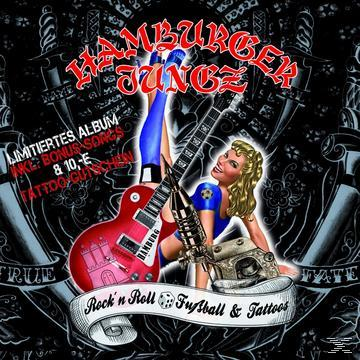 Hamburger Jungz - RockN Roll,Fussball & Tattoos-LTD  - (CD)