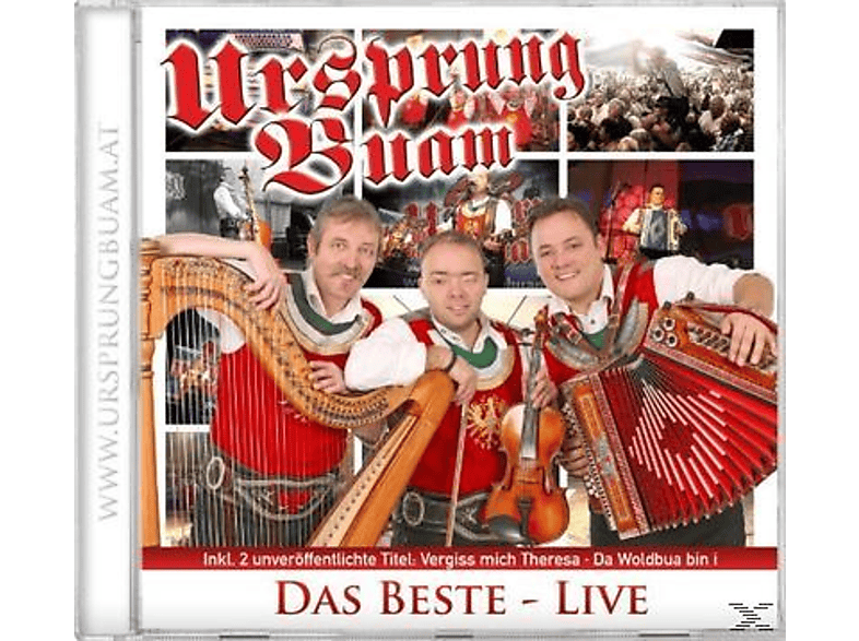 Thumbnail - Ursprung Buam - Das Beste Live (CD)