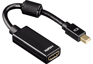 HAMA Adaptateur audio/vidéo, HDMI - Adapteur Mini-DisplayPort (Noir)