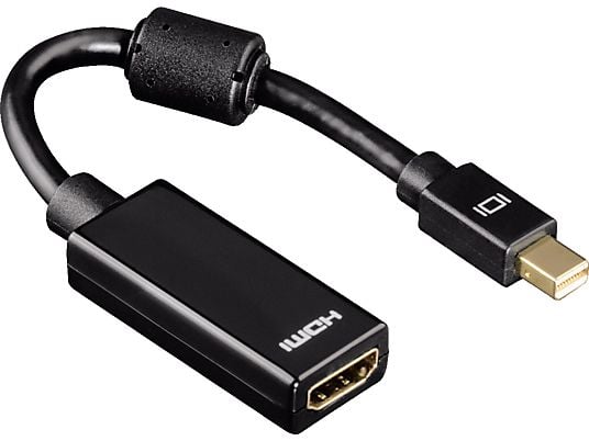 HAMA Adattatore video / audio, HDMI - Adattatore Mini-DisplayPort (Nero)