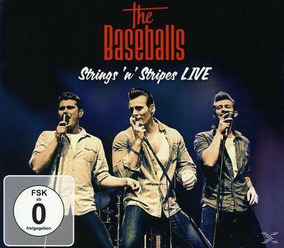 The Baseballs - Strings 'n' Stripes - Live  - (CD + DVD Video)