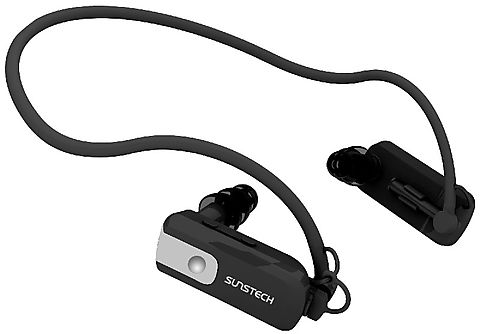 MP3 acuático - Sunstech Triton, 4GB, Sumergible 3 metros, Negro