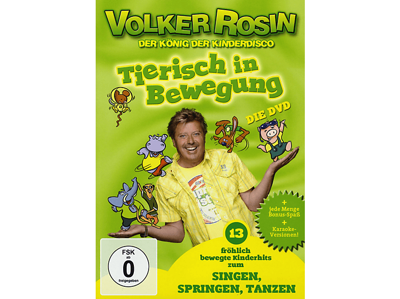 DVD Tierisch in Bewegung Rosin - Volker