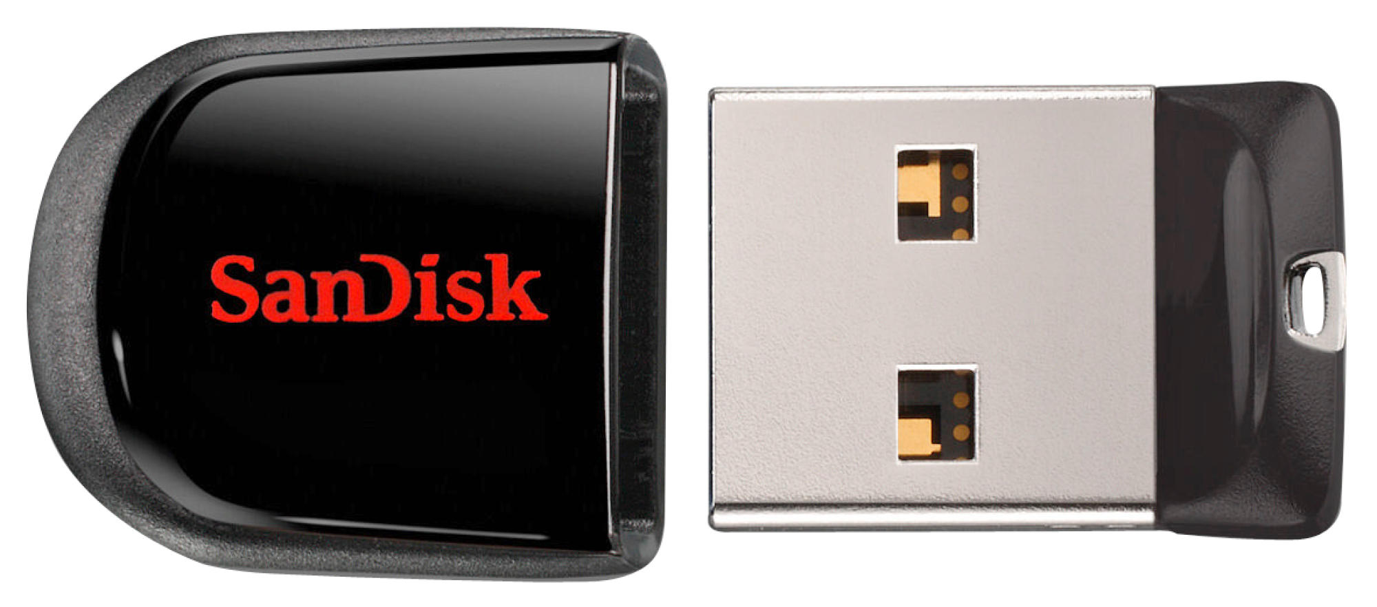 SANDISK Cruzer Fit SDCZ33-032G-B35 USB-Stick, 32 GB, 15 MB/s, Schwarz