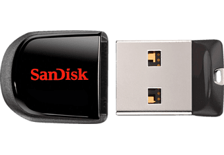 SANDISK CRUZER FIT 32GB USB2 BLACK - USB-Stick  (32 GB, Schwarz/Silber)
